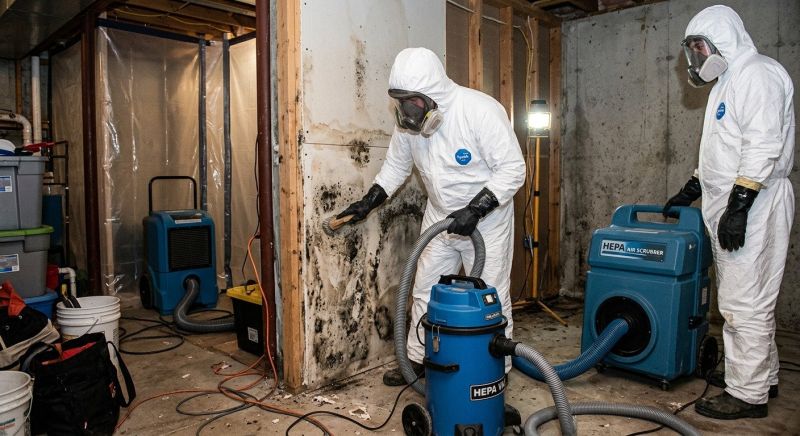 Black Mold Remediation in Bergen County, NJ