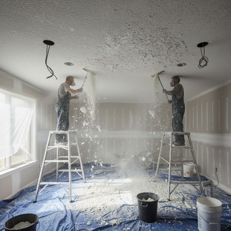 Cleaning Painted, Textured, And Specialty Ceilings